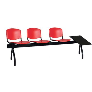 Banco-de-Sala-de-Espera-3-Lugares--PVC----Mesa