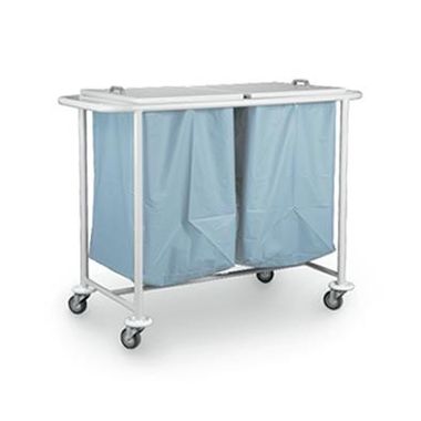 Carro-de-Roupa-Suja-Duplo-em-Inox-com-Tampa
