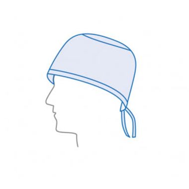 Gorros-Cirurgico-Universal-em-PP-Azul-com-Tiras--100-unid-