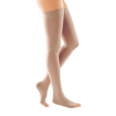 Meias-de-Compressao-ate-a-Raiz-da-Coxa-Mediven-Plus-Cl3