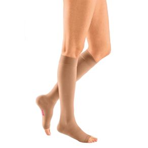 Meias-de-Compressao-Pe-Aberto-ate-ao-Joelho-Mediven-Plus-Cl2